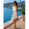 image:imageATHMILE Double Lined Tank Tops for Women Summer Square Neck Sleeveless Basic Spring Going Out TopWhite