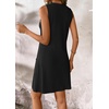image:imageATHMILE Dresses for Women Casual Summer Boho Dress Short Sleeve Fashion Beach Vacation Clothes V Neck Date OutfitsBlack1
