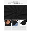 image:imageATHMILE Long Sleeve Shirts for Women Fall Outfit 2026 Fashion Casual T Shirt Round Neck Basic Loose Tunic TopsZblack