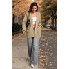 image:imageATHMILE Oversized Cardigan Sweaters for Women Fall Outfits Chunky Knit Open Front Sweater with PocketsApricot