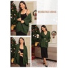 image:imageATHMILE Oversized Cardigan Sweaters for Women Fall Outfits Chunky Knit Open Front Sweater with PocketsArmy Green