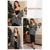 image:imageATHMILE Oversized Cardigan Sweaters for Women Fall Outfits Chunky Knit Open Front Sweater with PocketsDark Grey