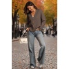 image:imageATHMILE Oversized Cardigan Sweaters for Women Lightweight Button VNeck Casual Open Front Knit Fall Outfits 2026Nutmeg