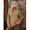 image:imageATHMILE Oversized Chunky Sweaters for Women Fall Turtleneck Long Sleeve Knit Pullover Tops 2026 Winter Fashion ClothesCamel