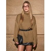 image:imageATHMILE Oversized Chunky Sweaters for Women Fall Turtleneck Long Sleeve Knit Pullover Tops 2026 Winter Fashion ClothesCamel