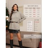 image:imageATHMILE Oversized Chunky Sweaters for Women Fall Turtleneck Long Sleeve Knit Pullover Tops 2026 Winter Fashion ClothesKhaki