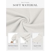 image:imageATHMILE Short Sleeve Sweater for Women 2026 Spring Summer Blouses Crewneck Knit Puff Sleeve Dressy Casual Trendy ShirtsCwhite