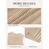 image:imageATHMILE Summer Crochet Tank Tops for Women 2026 Casual Crewneck Hollow Out Loose Knit Sleeveless Sweater Vest Top TrendyApricot