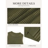 image:imageATHMILE Summer Crochet Tank Tops for Women 2026 Casual Crewneck Hollow Out Loose Knit Sleeveless Sweater Vest Top TrendyArmy Green