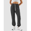 image:imageATHMILE Sweatpants Women Baggy Joggers Lounge Sweat Pants  Cotton High Waisted Casual Comfy Fashion Fall Workout GymBlack Grey