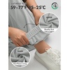 image:imageATHMILE Sweatpants Women Baggy Joggers Lounge Sweat Pants  Cotton High Waisted Casual Comfy Fashion Fall Workout GymGrey