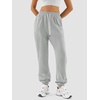 image:imageATHMILE Sweatpants Women Baggy Joggers Lounge Sweat Pants  Cotton High Waisted Casual Comfy Fashion Fall Workout GymGrey