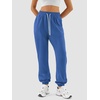 image:imageATHMILE Sweatpants Women Baggy Joggers Lounge Sweat Pants  Cotton High Waisted Casual Comfy Fashion Fall Workout GymLakeblue