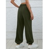 image:imageATHMILE Sweatpants Women Wide Leg Baggy Lounge Sweat Pants  Cotton Straight Leg High Waisted Casual Fashion Fall Workout Gym JoggersAarmy Green