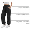 image:imageATHMILE Sweatpants Women Wide Leg Baggy Lounge Sweat Pants  Cotton Straight Leg High Waisted Casual Fashion Fall Workout Gym JoggersAblack