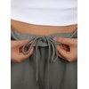 image:imageATHMILE Sweatpants Women Wide Leg Baggy Lounge Sweat Pants  Cotton Straight Leg High Waisted Casual Fashion Fall Workout Gym JoggersAdark Grey