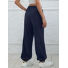 image:imageATHMILE Sweatpants Women Wide Leg Baggy Lounge Sweat Pants  Cotton Straight Leg High Waisted Casual Fashion Fall Workout Gym JoggersAnavy Blue