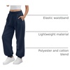 image:imageATHMILE Sweatpants Women Wide Leg Baggy Lounge Sweat Pants  Cotton Straight Leg High Waisted Casual Fashion Fall Workout Gym JoggersAnavy Blue