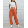 image:imageATHMILE Sweatpants Women Wide Leg Baggy Lounge Sweat Pants  Cotton Straight Leg High Waisted Casual Fashion Fall Workout Gym JoggersAorange