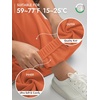 image:imageATHMILE Sweatpants Women Wide Leg Baggy Lounge Sweat Pants  Cotton Straight Leg High Waisted Casual Fashion Fall Workout Gym JoggersAorange