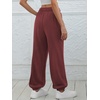 image:imageATHMILE Sweatpants Women Wide Leg Baggy Lounge Sweat Pants  Cotton Straight Leg High Waisted Casual Fashion Fall Workout Gym JoggersAwine Red