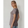 image:imageATHMILE T Shirts Short Sleeve V Neck Tees for Women Fashion Tops Trendy Soft Casual Summer Clothes Outfits 2026Gray Purple
