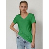 image:imageATHMILE T Shirts Short Sleeve V Neck Tees for Women Fashion Tops Trendy Soft Casual Summer Clothes Outfits 2026San Pa Green