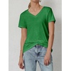 image:imageATHMILE T Shirts Short Sleeve V Neck Tees for Women Fashion Tops Trendy Soft Casual Summer Clothes Outfits 2026San Pa Green