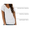 image:imageATHMILE T Shirts Short Sleeve V Neck Tees for Women Fashion Tops Trendy Soft Casual Summer Clothes Outfits 2026White