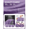 image:imageATHMILE T Womens Short Sleeve TShirts V Neck Summer Tops Basic Tees  Lightweight Breathable Casual Sorf Spring Summer Workout Outfits ClothesLight Purple