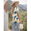 image:imageATHMILE T Womens Short Sleeve TShirts V Neck Summer Tops Basic Tees  Lightweight Breathable Casual Sorf Spring Summer Workout Outfits ClothesMulti Teal