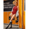 image:imageATHMILE Tank Top Body Suits Women Sexy Crew Neck Racerback Halter Ribbed Sleeveless Bodysuit for WomenRed
