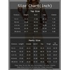 image:imageATHMILE Two Piece Sets for Women Spring Summer Travel Airport Vacation Outfits Lounge V Neck Tops Drawstring Wide Leg PantsBeige