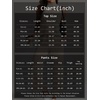 image:imageATHMILE Two Piece Sets for Women Spring Summer Travel Airport Vacation Outfits Lounge V Neck Tops Drawstring Wide Leg PantsCoffee1