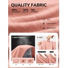 image:imageATHMILE Womens 34 Length Sleeve Womens Tops Basic Tees  Summer OutfitsEarly Fall FashionSpring TunicDressy Casual Blouses TrendyCoral