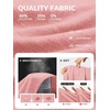 image:imageATHMILE Womens Basic T Shirt Crewneck Short Sleeve Summer Tops  Casual Tee Cute Teen Girl Work School Teachers Outfits Fashion Everyday WearLight Pink
