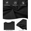 image:imageATHMILE Womens Blouses Short Sleeve Tops Spring Summer Fall Work Dressy Casual Business Date Outfits Lace Shirts 2026Black