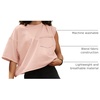 image:imageATHMILE Womens Crop Tops Workout Shirts Gym Oversized Spring Summer Basic Tees Short Sleeve Casual Loose Drop Shoulder 2026  Trendy Fashion Teen Girls Short Sleeve Casual Loose Drop Shoulder Plus Size Cute Clothes 2026Lightpink