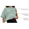 image:imageATHMILE Womens Crop Tops Workout Shirts Gym Oversized Spring Summer Basic Tees Short Sleeve Casual Loose Drop Shoulder 2026  Trendy Fashion Teen Girls Short Sleeve Casual Loose Drop Shoulder Plus Size Cute Clothes 2026Graygreen