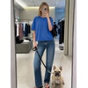 image:imageATHMILE Womens Crop Tops Workout Shirts Gym Oversized Spring Summer Basic Tees Short Sleeve Casual Loose Drop Shoulder 2026  Trendy Fashion Teen Girls Short Sleeve Casual Loose Drop Shoulder Plus Size Cute Clothes 2026Blue