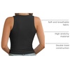 image:imageATHMILE Womens Double Lined Crop Tank Tops Casual Basic Shirts Sleeveless Workout Tops Cute Summer Clothes Teen GirlsBlack