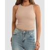 image:imageATHMILE Womens Double Lined Crop Tank Tops Casual Basic Shirts Sleeveless Workout Tops Cute Summer Clothes Teen GirlsPink