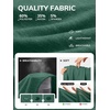 image:imageATHMILE Womens Long Sleeve Shirts Basic Tee Casual Tops Cotton Underscrub  Fall Clothes Loose Fit Winter Fashion Teen Girl School Outfits Teacher Ladies BusinessDark Green