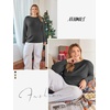 image:imageATHMILE Womens Long Sleeve Shirts Basic Tee Casual Tops Cotton Underscrub  Fall Clothes Loose Fit Winter Fashion Teen Girl School Outfits Teacher Ladies BusinessBlack Grey