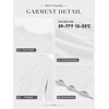 image:imageATHMILE Womens Long Sleeve Shirts Pleated Crew Neck Casual Tops  Fall Fashion Loose Fit School Outfits Teacher Basic Clothes Vacation TrendyWhite