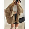 image:imageATHMILE Womens Oversized Cardigan Sweaters Fall Fashion Clothes  Long Lantern Sleeve TrendyChunky Knit Open FrontCozy Thick Winter OutfitsCamel