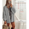image:imageATHMILE Womens Oversized Cardigan Sweaters Fall Fashion Clothes  Long Lantern Sleeve TrendyChunky Knit Open FrontCozy Thick Winter OutfitsGray
