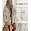image:imageATHMILE Womens Oversized Cardigan Sweaters Fall Fashion Clothes  Long Lantern Sleeve TrendyChunky Knit Open FrontCozy Thick Winter OutfitsGrey Beige