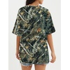 image:imageATHMILE Womens Oversized T Shirts Short Sleeve Workout Tops  Cotton Casual Loose Fit Basic Graphics Gym Summer Plus Size Fashion ClothesCamo Green