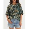 image:imageATHMILE Womens Oversized T Shirts Short Sleeve Workout Tops  Cotton Casual Loose Fit Basic Graphics Gym Summer Plus Size Fashion ClothesCamo Green